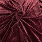 Premium Plain Velvet Fabric with Rich Lustrous Finish