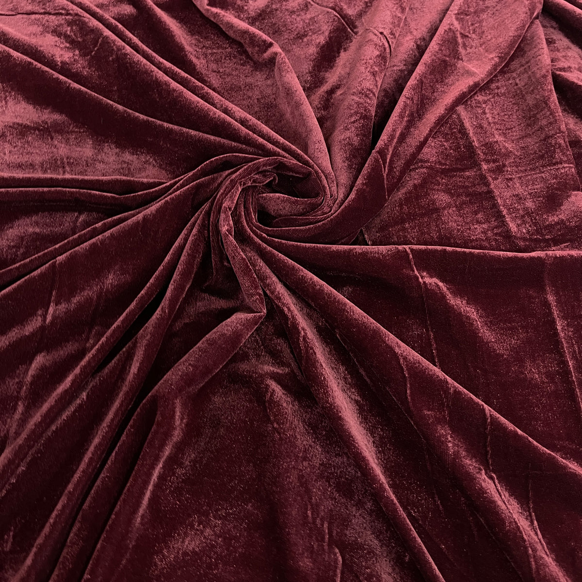 Premium Plain Velvet Fabric with Rich Lustrous Finish