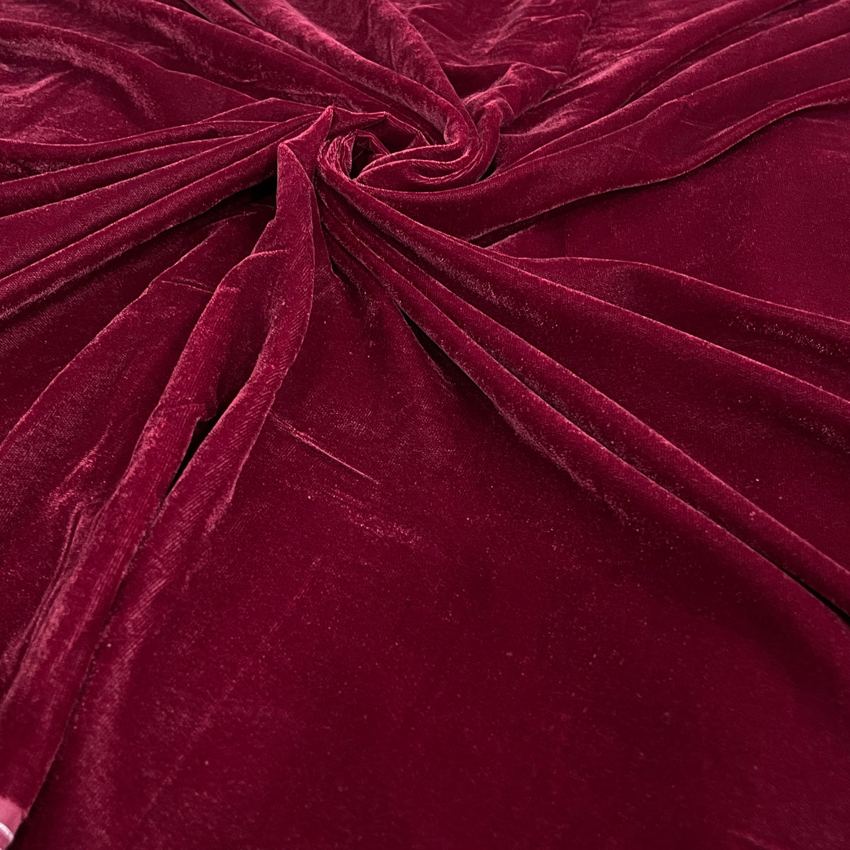 Premium Plain Velvet Fabric with Rich Lustrous Finish