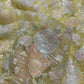 Premium Pastel Organza Embroidered Fabric with Floral Sequin Work (Yellow & Grey Variants)