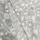 Premium Floral Embroidered Net Fabric – Pastel Pink & Sage Green