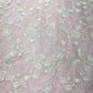 Premium Floral Embroidered Net Fabric – Pastel Pink & Sage Green