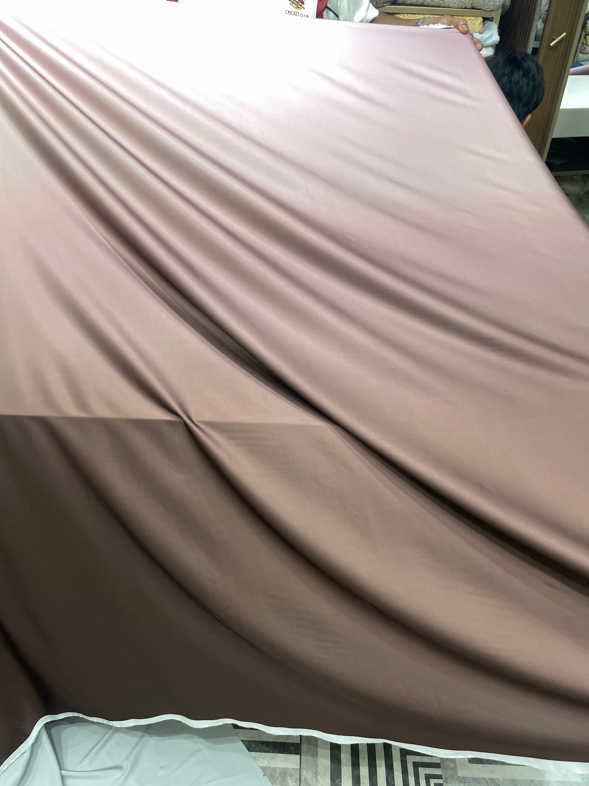 Premium Double Shaded Satin Fabric for Gowns, Sarees & Ethnic Wear