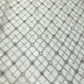 Premium Net Embroidery Fabric with Sequins & Mirror Work