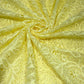 Pastel Green Crosia Cutwork Embroidered Fabric with Sequin Detailing – 54” Width |