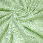 Pastel Green Crosia Cutwork Embroidered Fabric with Sequin Detailing – 54” Width |