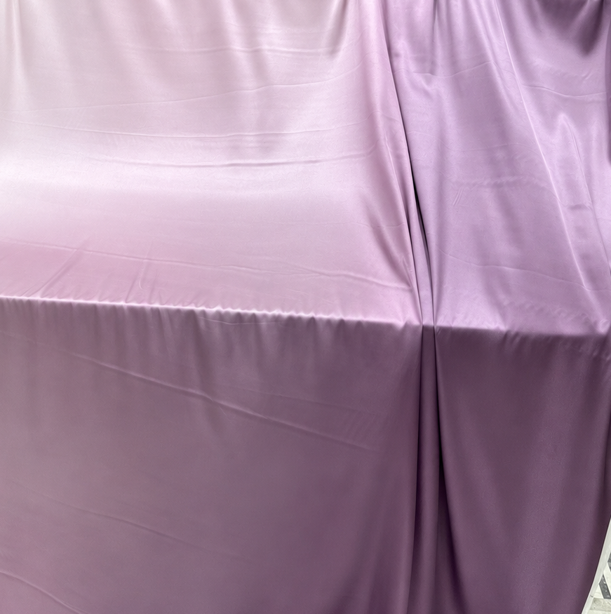 Premium Double Shaded Satin Fabric for Gowns, Sarees & Ethnic Wear