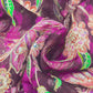 Premium Organza Embroidery Fabric – Elegant Floral Thread & Sequin Work