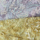Luxury 3D Floral Sequin Embroidered Net Fabric – Silver, Champagne & Mint