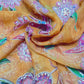 Premium Organza Embroidery Fabric – Elegant Floral Thread & Sequin Work